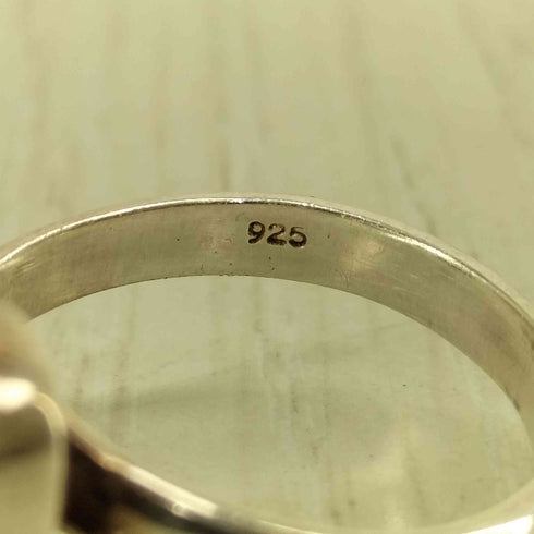 silver925刻印 アクアマリン タンザナイト リング レディース